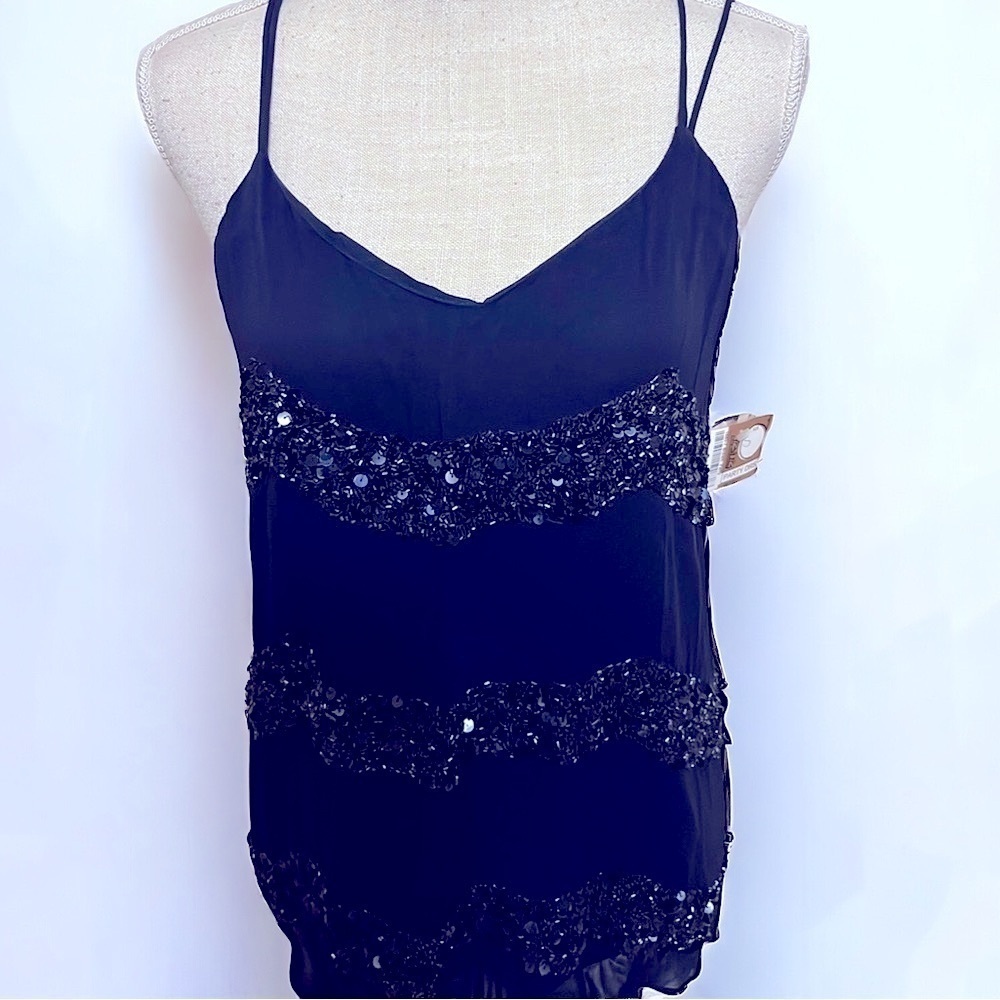 Willow & Clay black mini party dress. Sz small